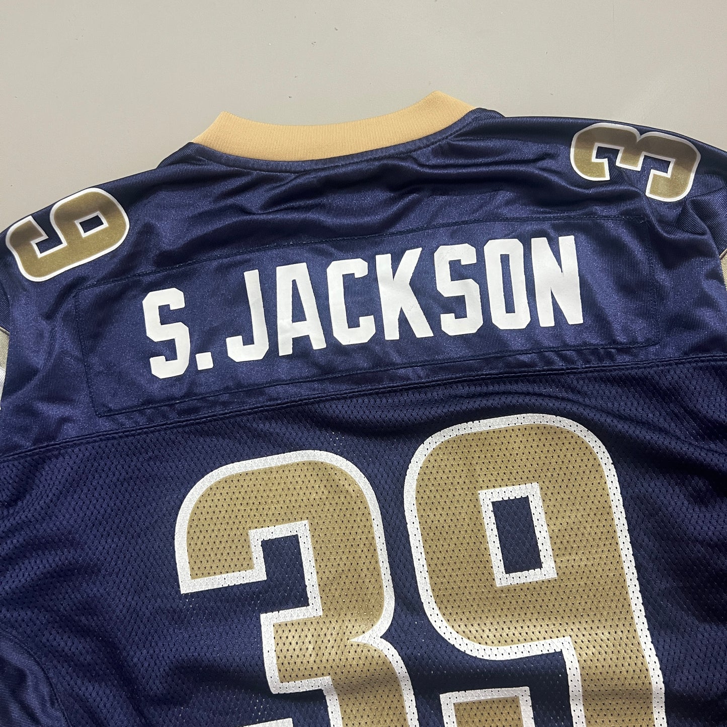 Large St. Louis Rams Steven Jackson Reebok Jersey