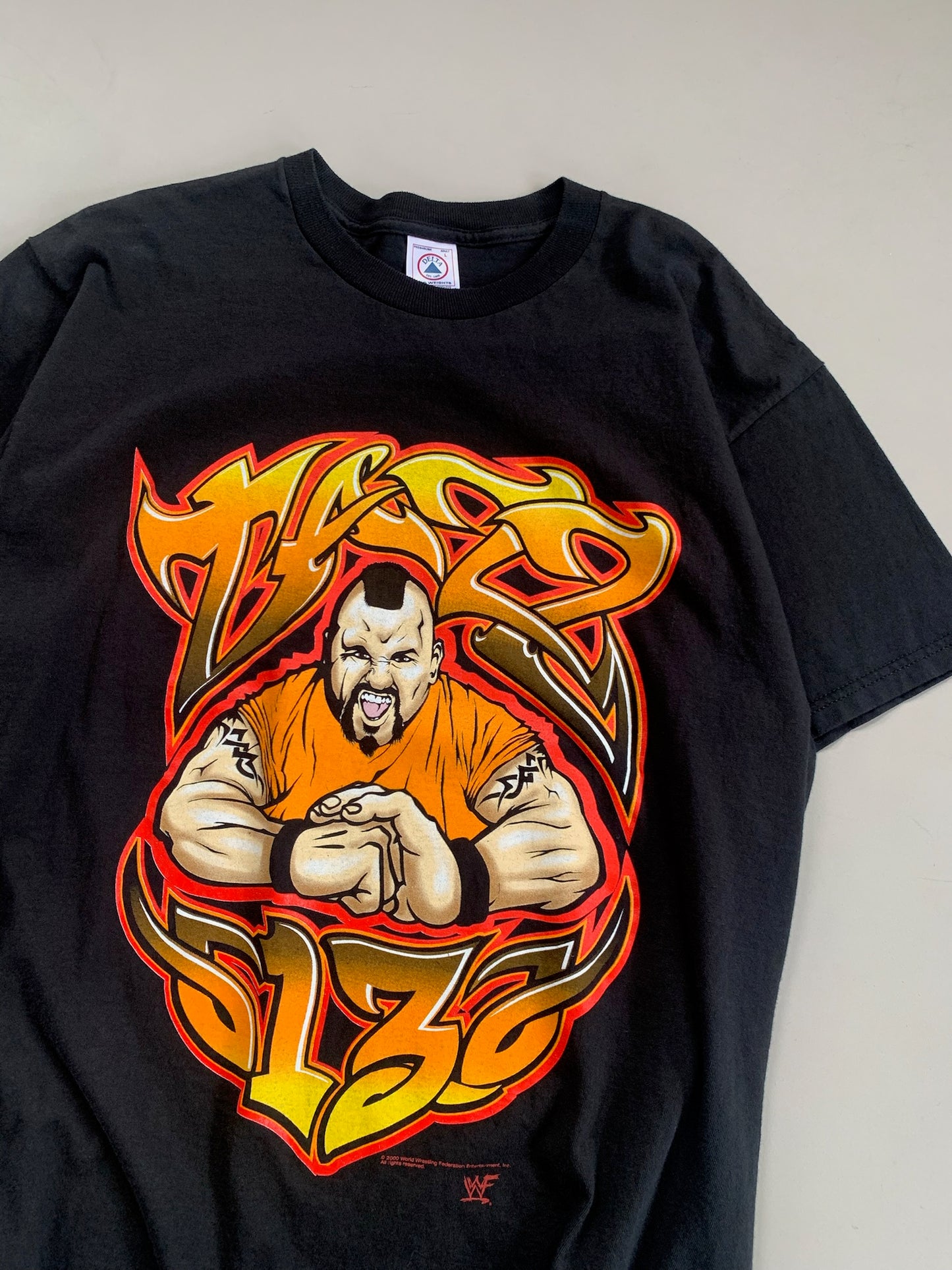 Large 2000 WWF Taz 13 T-shirt