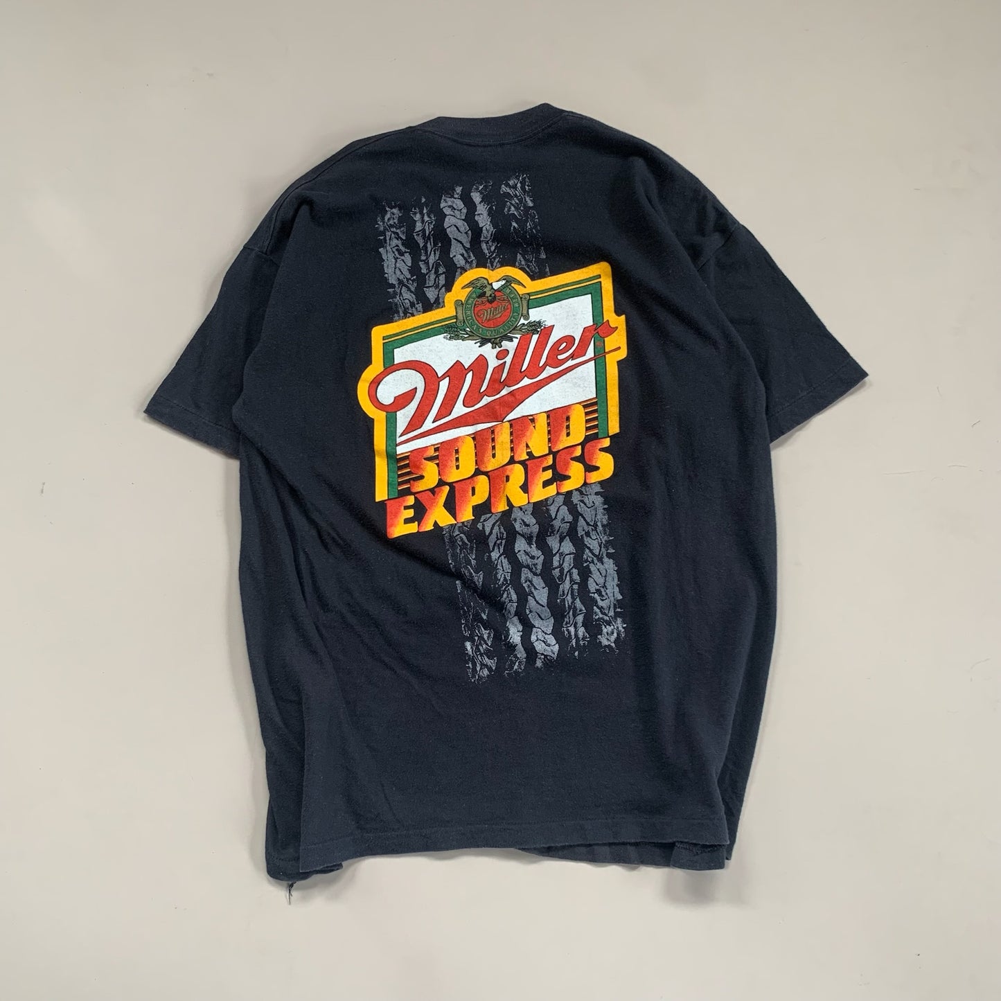 XL 80s Miller Sound Express T-shirt