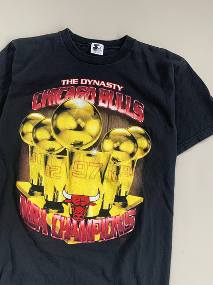 Youth Large 90s Chicago Bulls NBA Champ T-shirt