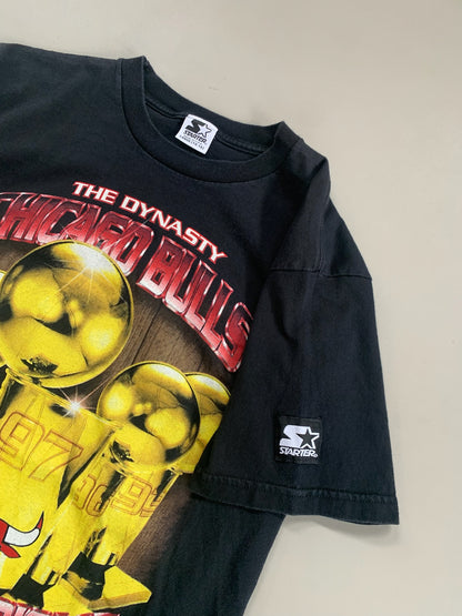 Youth Large 90s Chicago Bulls NBA Champ T-shirt