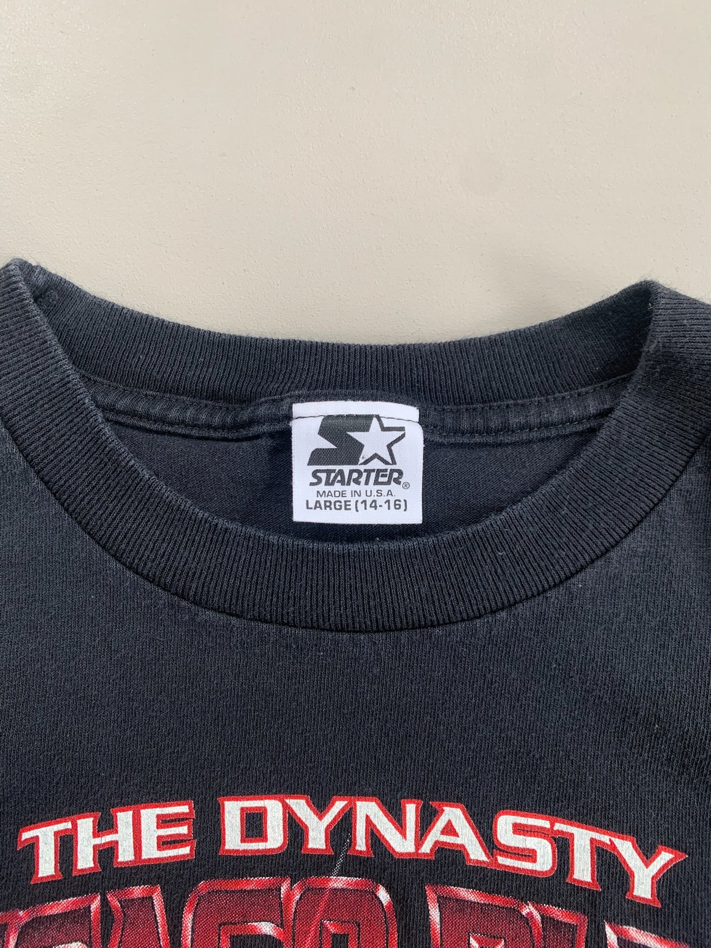 Youth Large 90s Chicago Bulls NBA Champ T-shirt