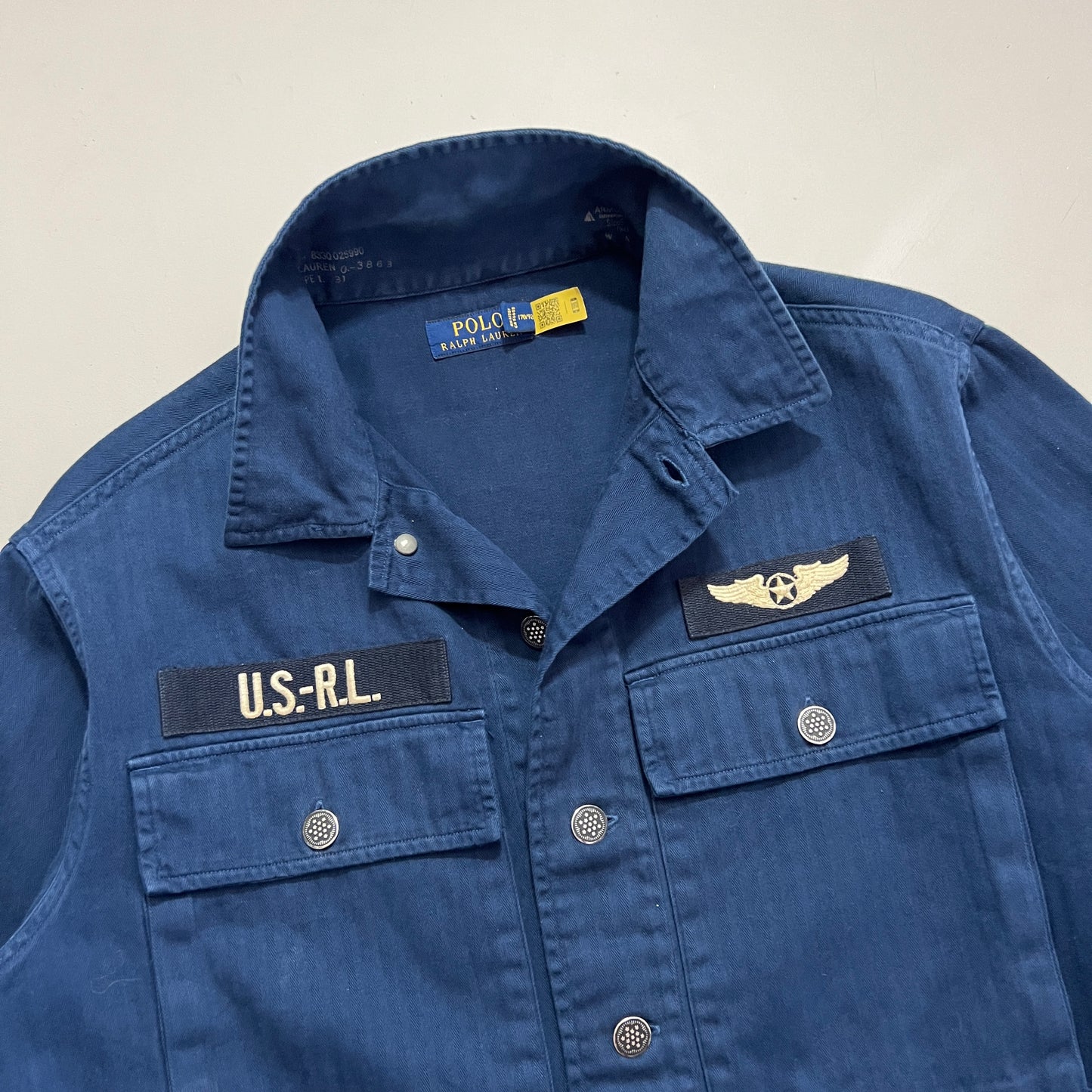 Small Polo Ralph Lauren 13 Star Herringbone Jacket