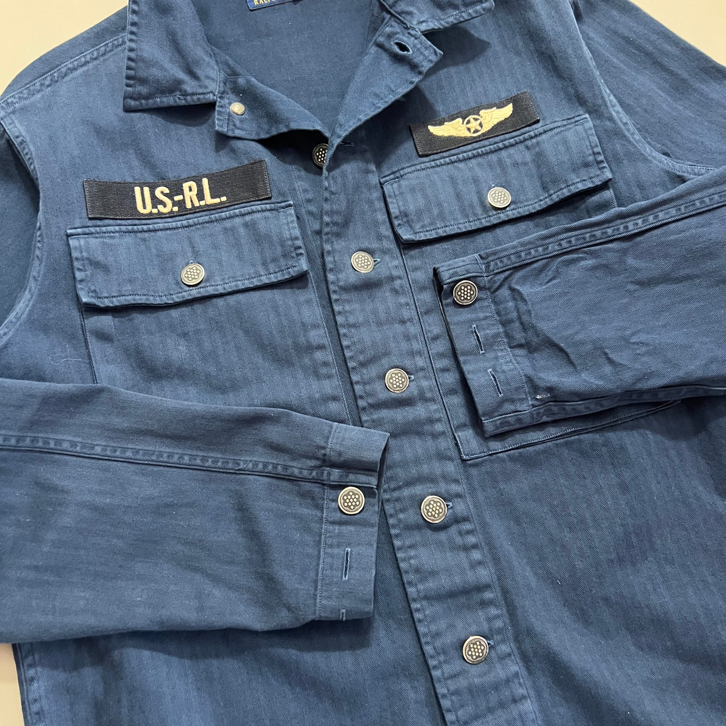 Small Polo Ralph Lauren 13 Star Herringbone Jacket