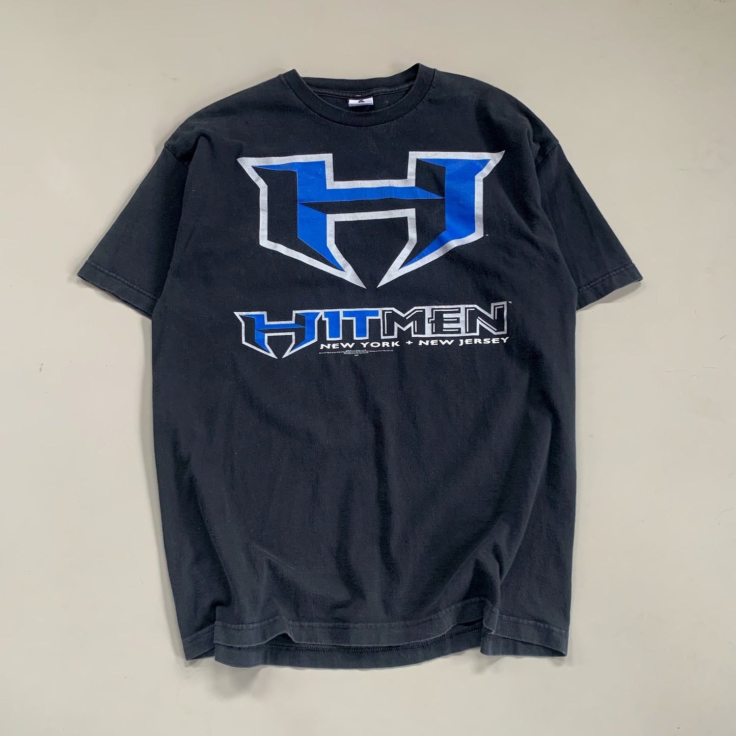 XL 2000 NY/NJ Hitmen XFL T-shirt