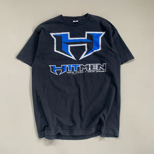 XL 2000 NY/NJ Hitmen XFL T-shirt