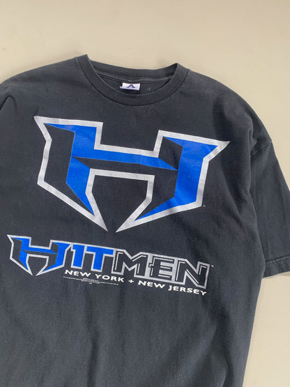 XL 2000 NY/NJ Hitmen XFL T-shirt
