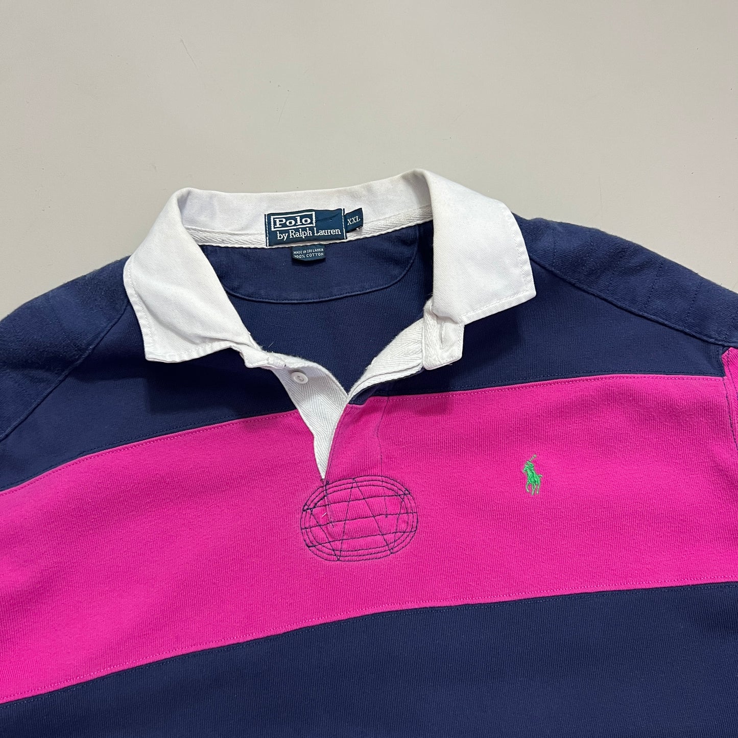 XXL Polo Ralph Lauren Striped Rugby
