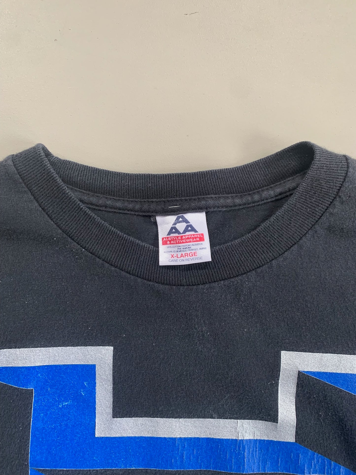 XL 2000 NY/NJ Hitmen XFL T-shirt