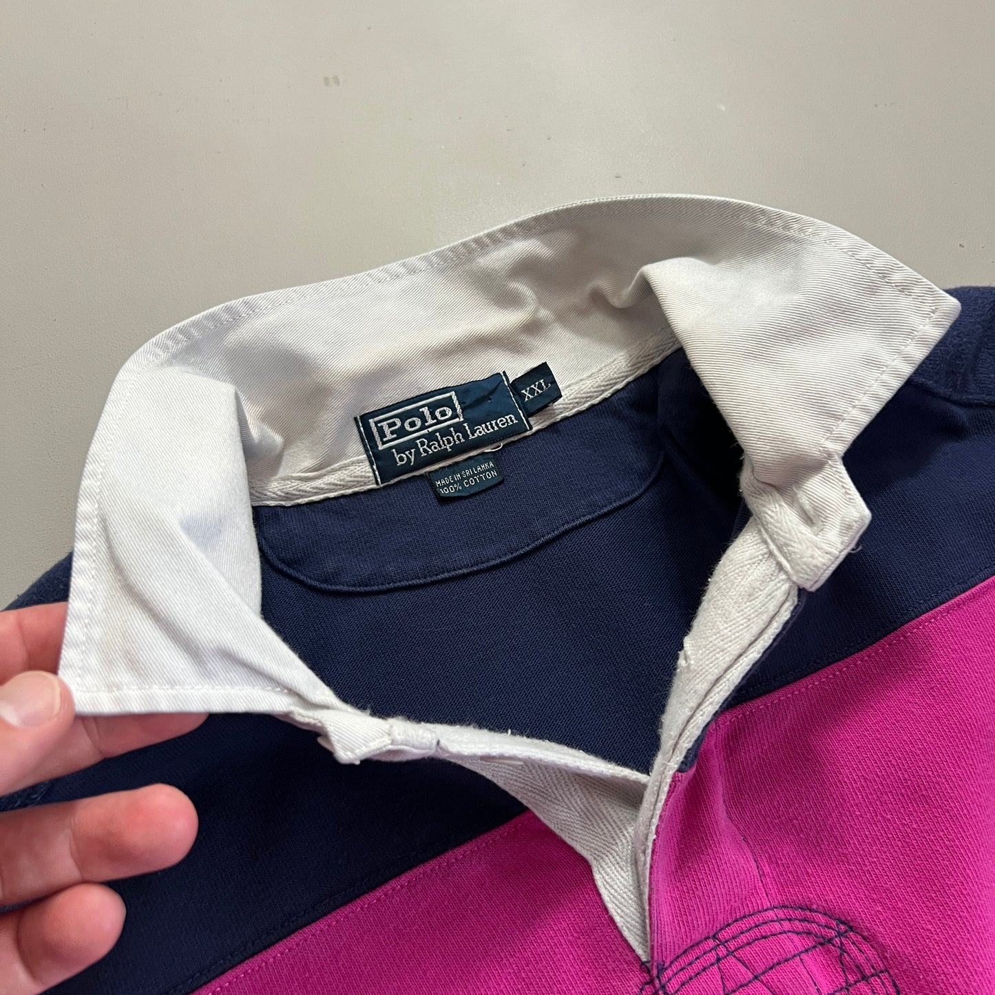 XXL Polo Ralph Lauren Striped Rugby