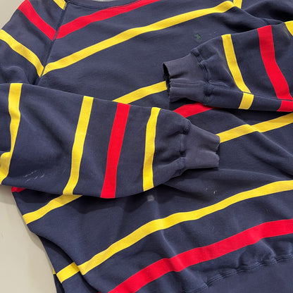 XL 1990s Polo Ralph Lauren Striped Sweatshirt