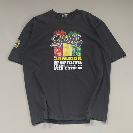 XXL 2000s G-Unit Jamaica Hip Hop Festival T-shirt