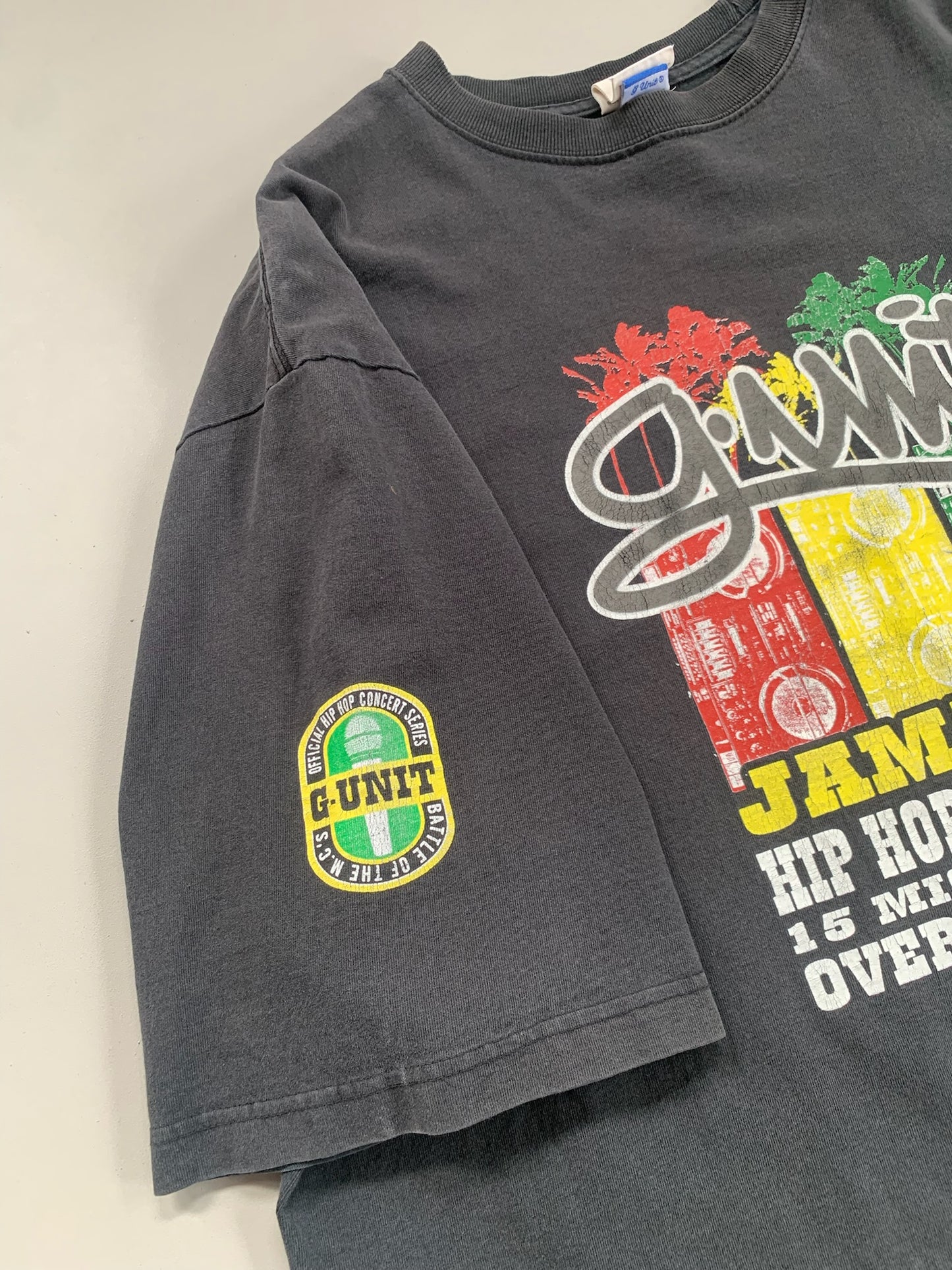 XXL 2000s G-Unit Jamaica Hip Hop Festival T-shirt