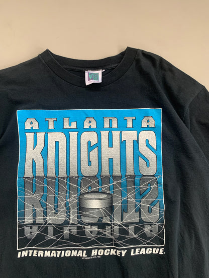 XL 1993 Atlanta Knights International Hockey T-shirt