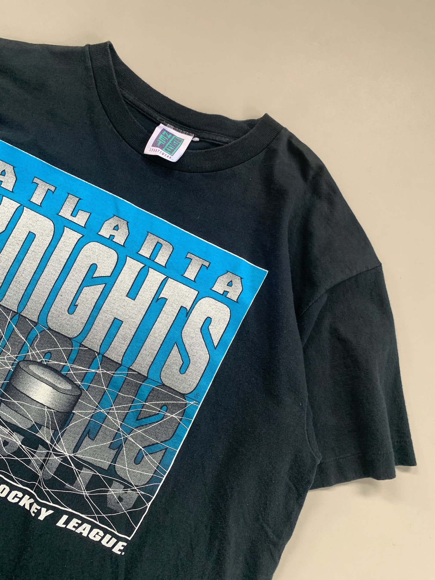 XL 1993 Atlanta Knights International Hockey T-shirt
