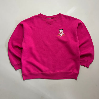 XL 1990s Pink Betty Boop Sweatshirt