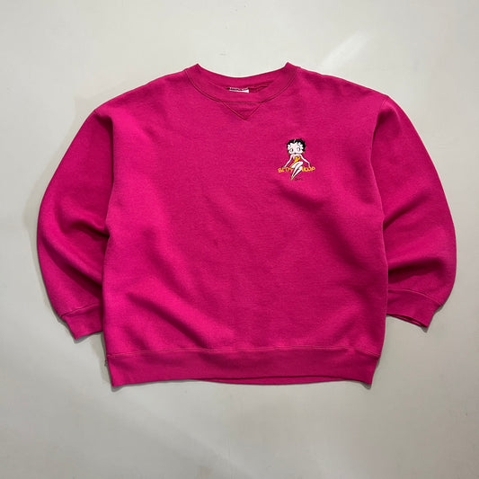 XL 1990s Pink Betty Boop Sweatshirt