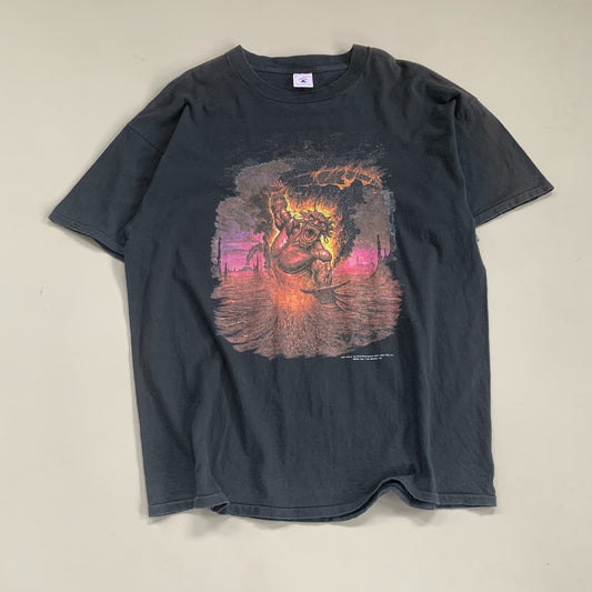 XL 1995 Dungeons & Dragons Fire Minion T-shirt