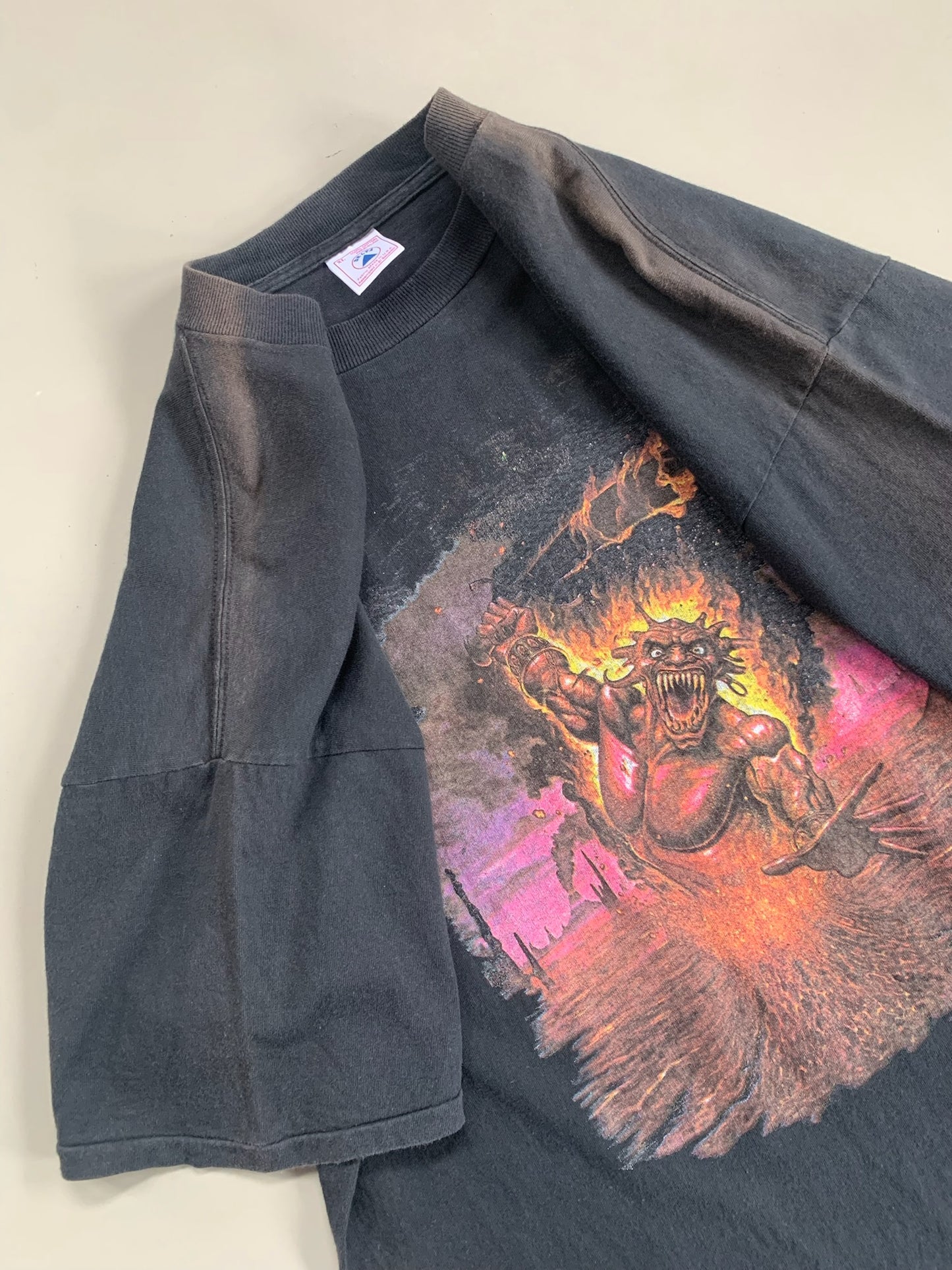 XL 1995 Dungeons & Dragons Fire Minion T-shirt