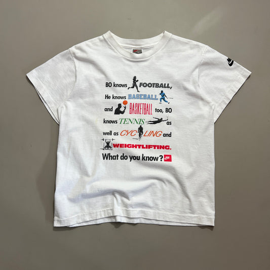 Youth Large 1990s Nike What Do You Know? T-shirt