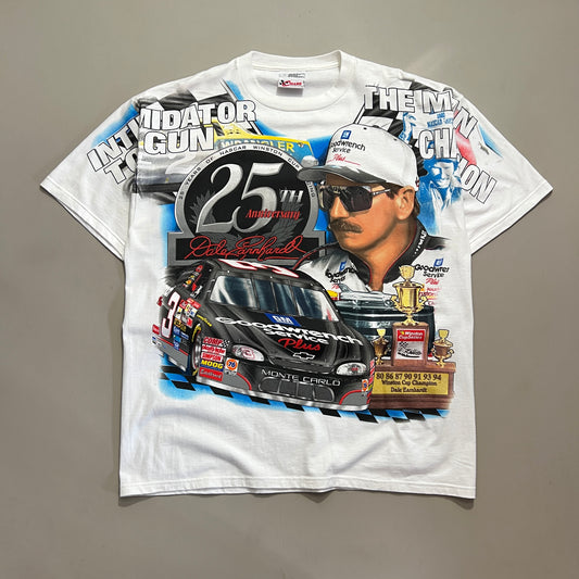 Large Dale Earnhardt 25th Anniversary AOP T-shirt