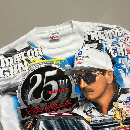Large Dale Earnhardt 25th Anniversary AOP T-shirt