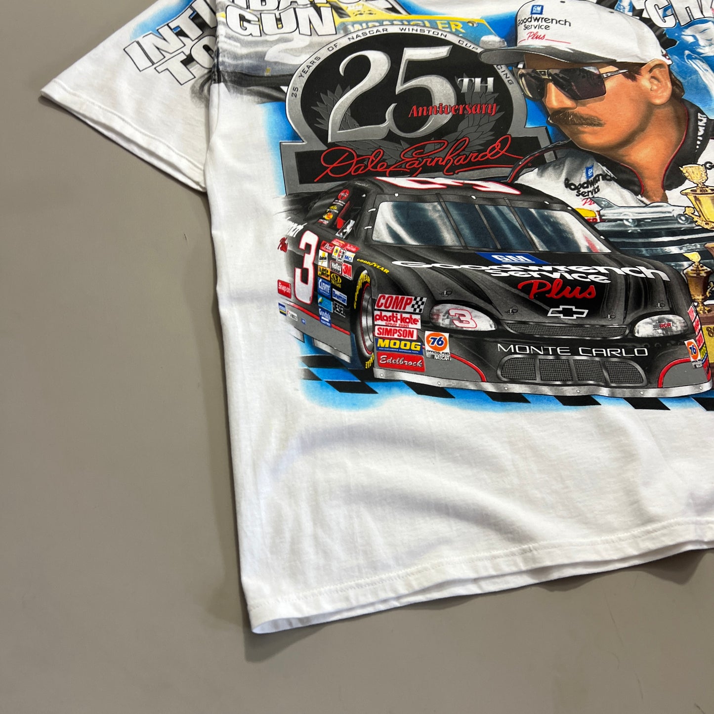 Large Dale Earnhardt 25th Anniversary AOP T-shirt