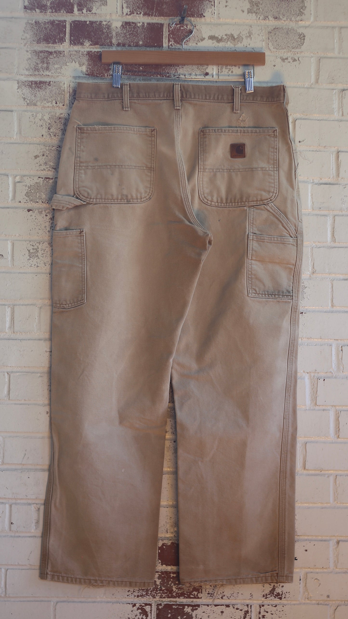 35x29 Tan Carhartt Pants