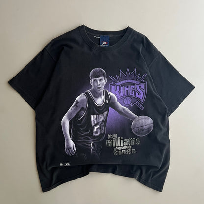 Large 2000s Sacramento Kings Jason Williams T-shirt