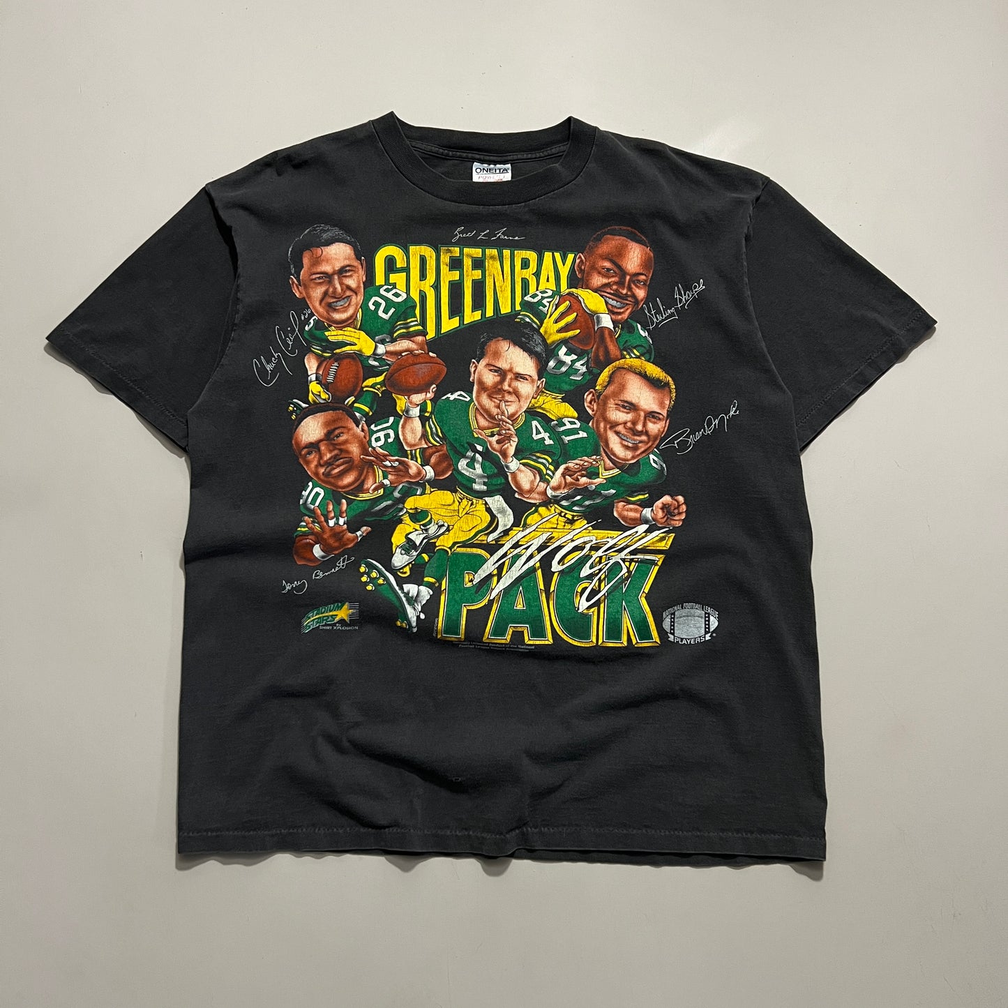 XL 1990s Green Bay Packers Caricature T-shirt