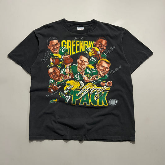 XL 1990s Green Bay Packers Caricature T-shirt