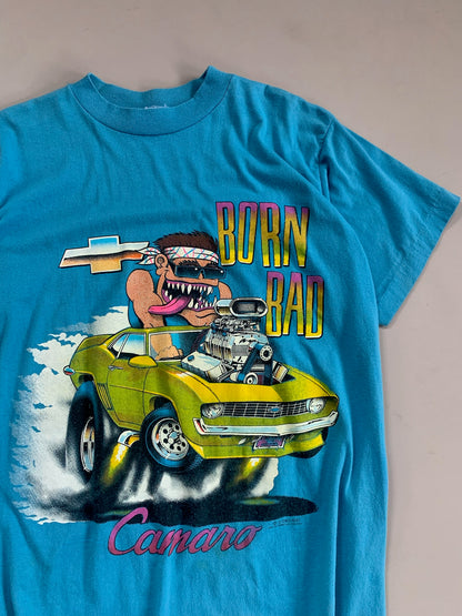 XL 80s Born Bad Chevy Camaro T-shirt