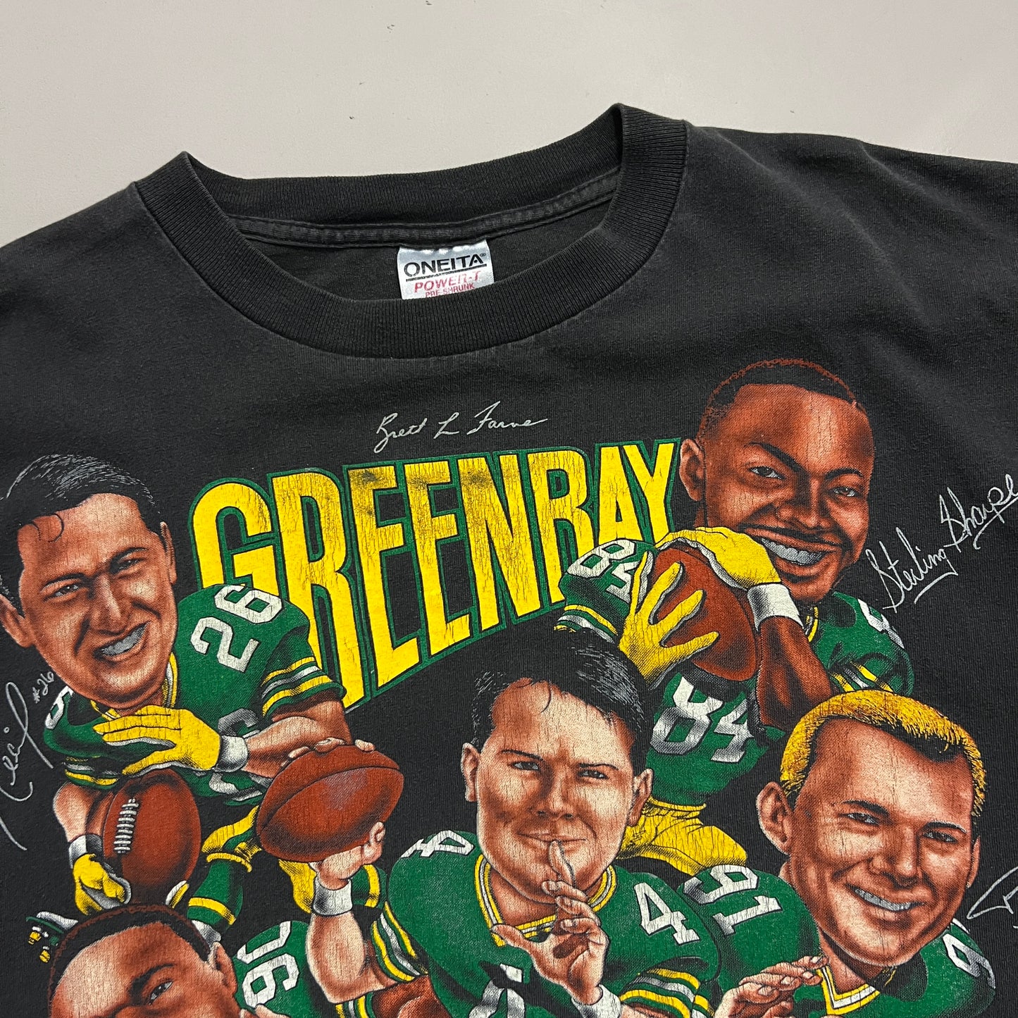 XL 1990s Green Bay Packers Caricature T-shirt