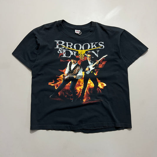 XL 1990s Brooks & Dunn Electric Rodeo Tour T-shirt