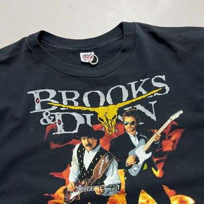 XL 1990s Brooks & Dunn Electric Rodeo Tour T-shirt