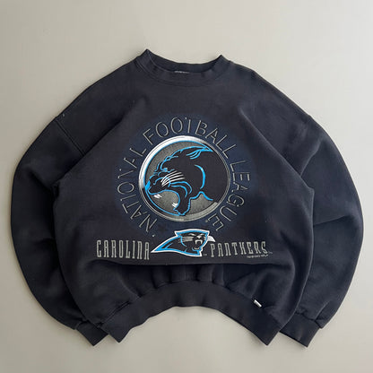 Large 1993 Carolina Panthers Discus Sweatshirt