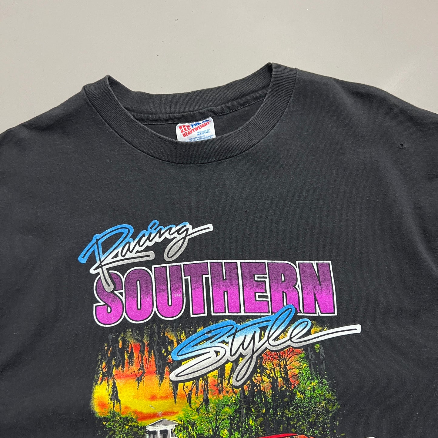 Large 1993 Darlington Speedway T-shirt