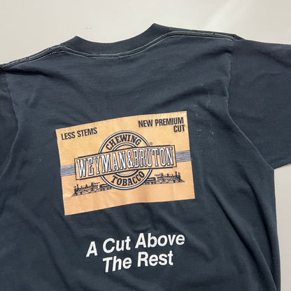 Large 1980s Weyman & Bruton Tobacco T-shirt