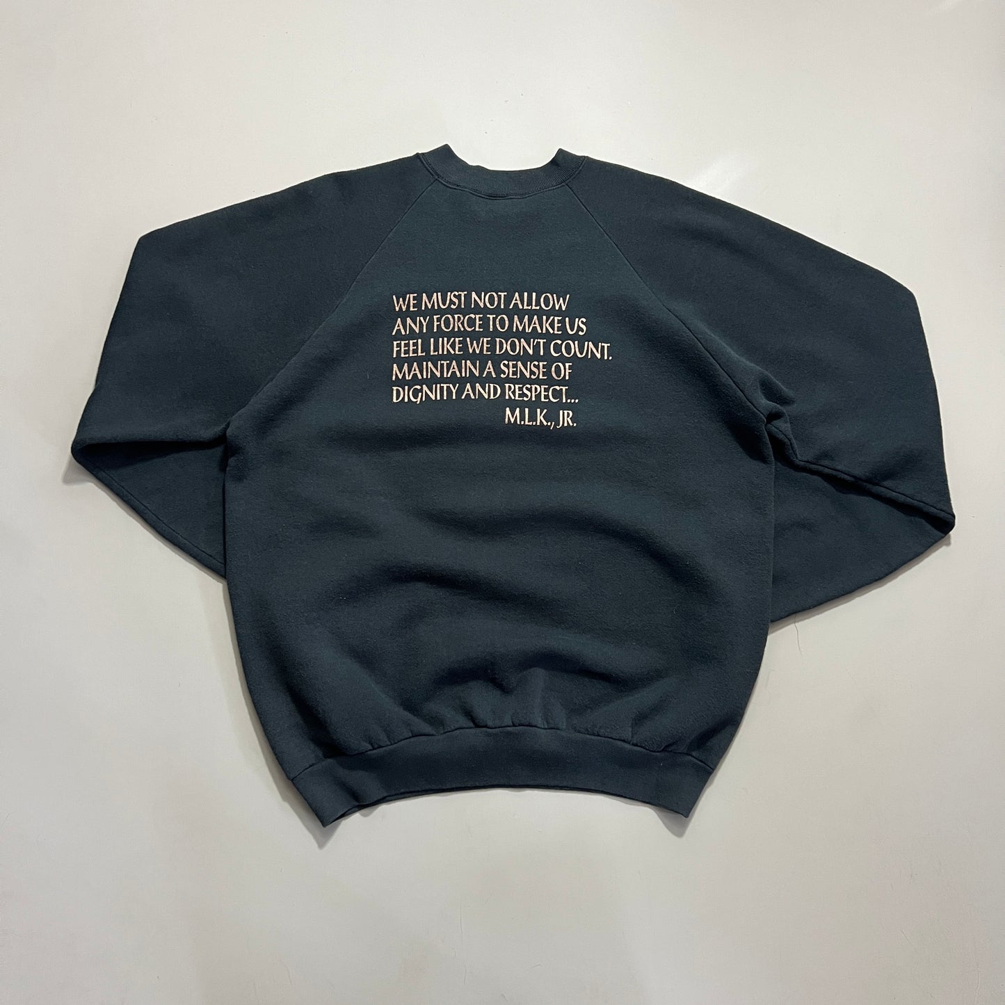 XXL 1990s MLK Jr. Quote Sweatshirt