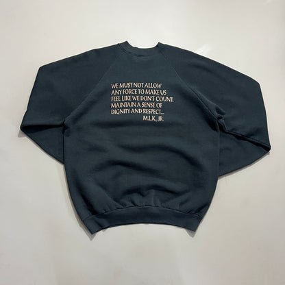 XXL 1990s MLK Jr. Quote Sweatshirt