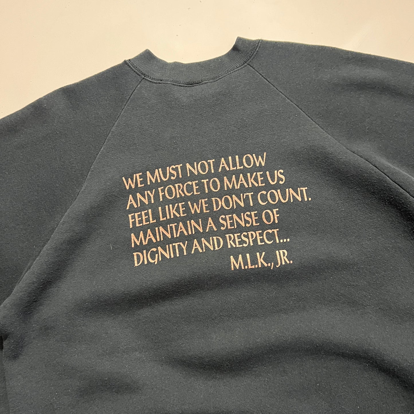 XXL 1990s MLK Jr. Quote Sweatshirt