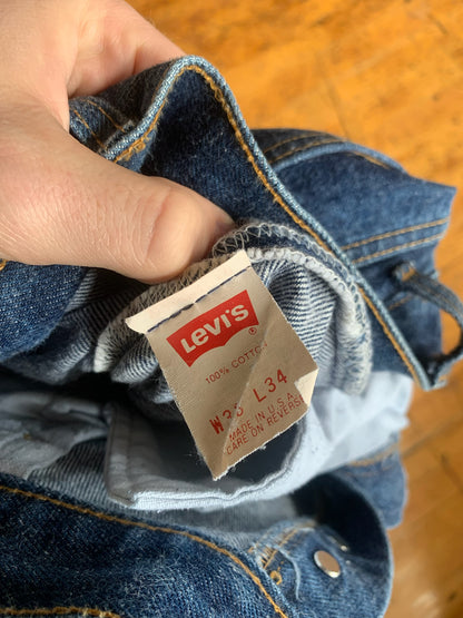 34x31 80s Levi's 501xx