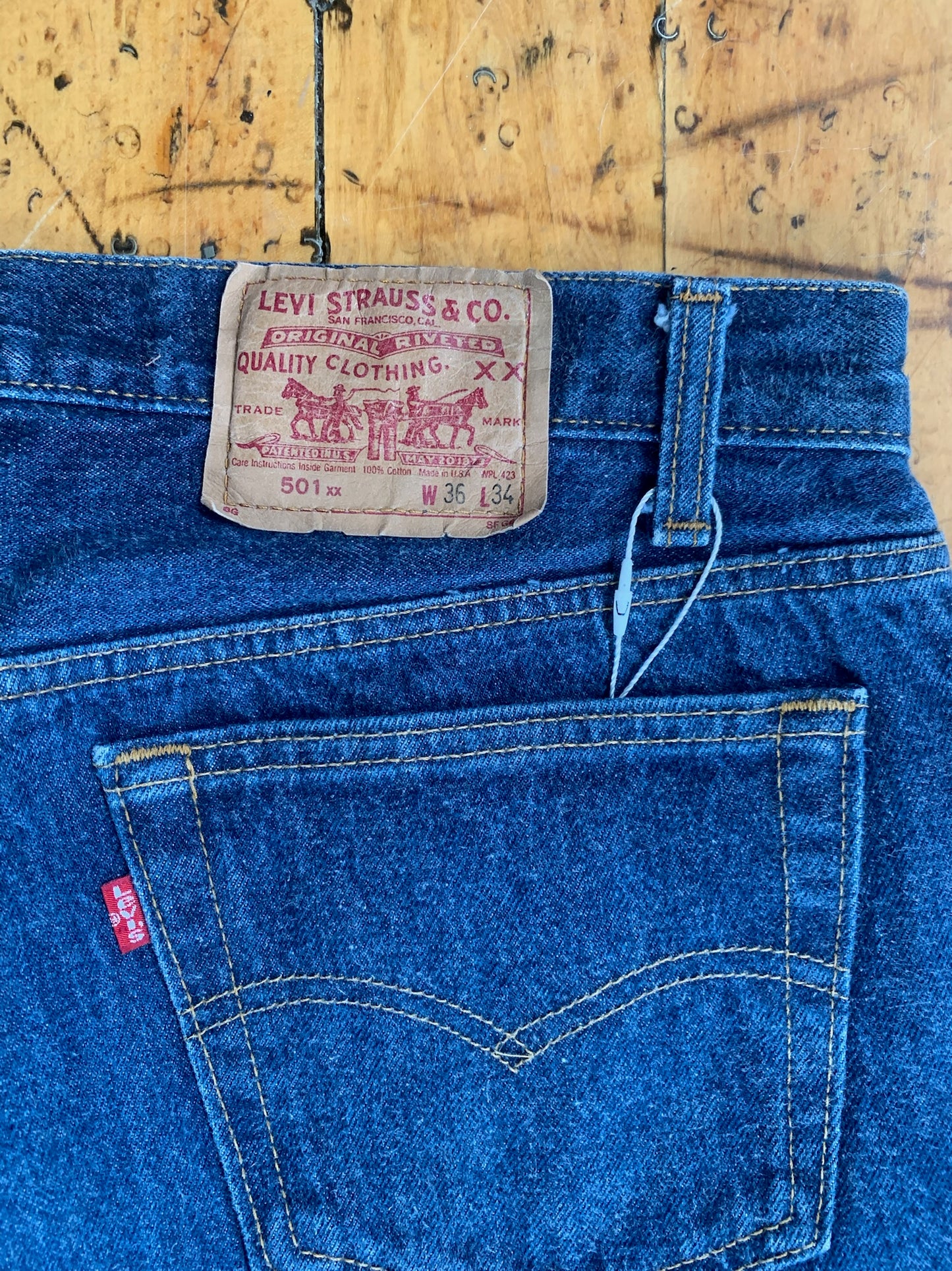34x31 80s Levi's 501xx