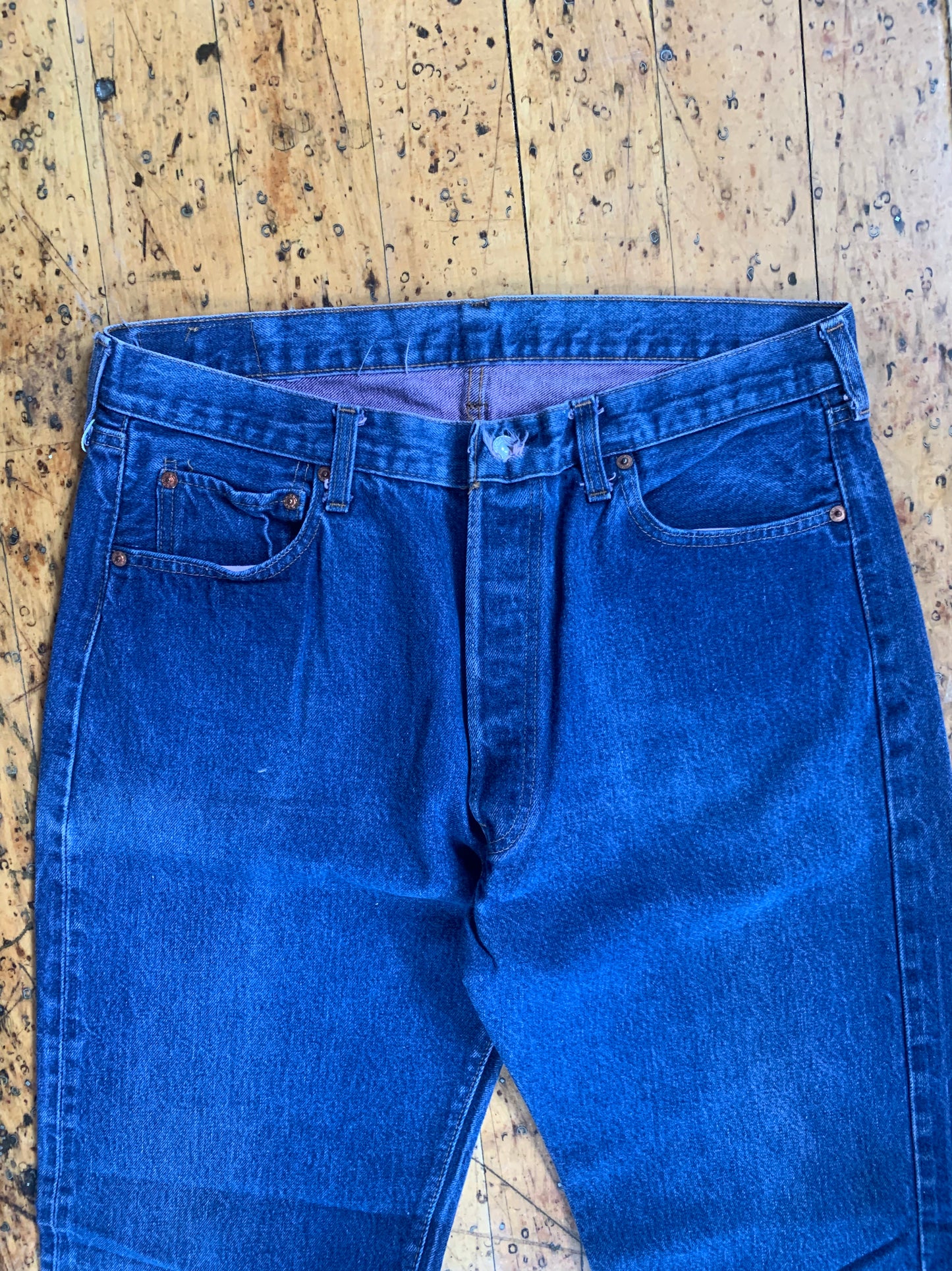 34"x32" 1970s Levi's Selvedge 501
