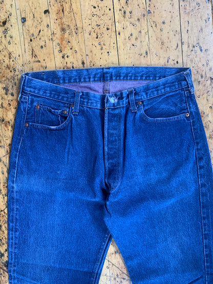 34"x32" 1970s Levi's Selvedge 501