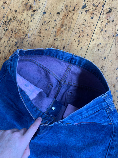 34"x32" 1970s Levi's Selvedge 501