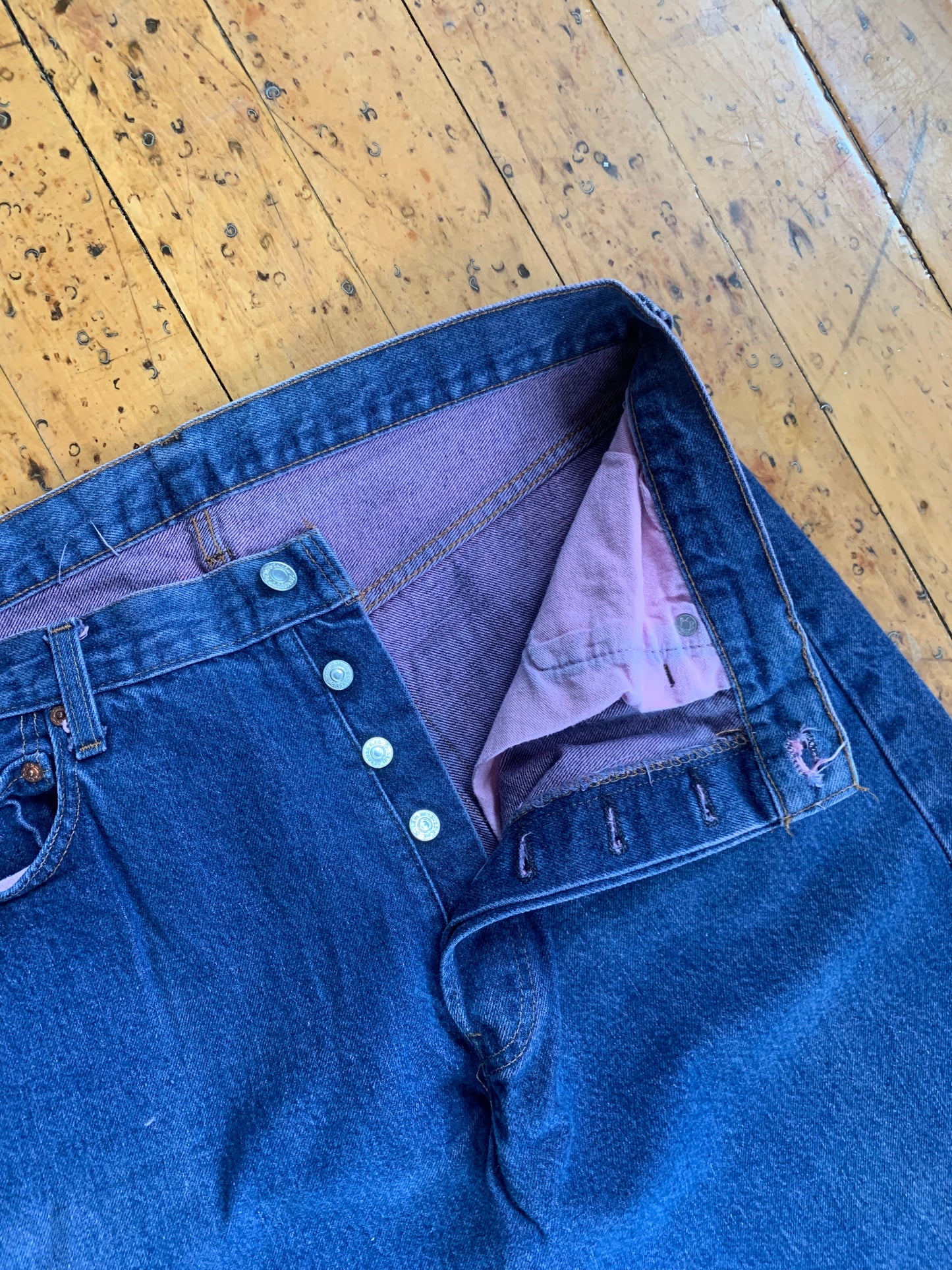 34"x32" 1970s Levi's Selvedge 501