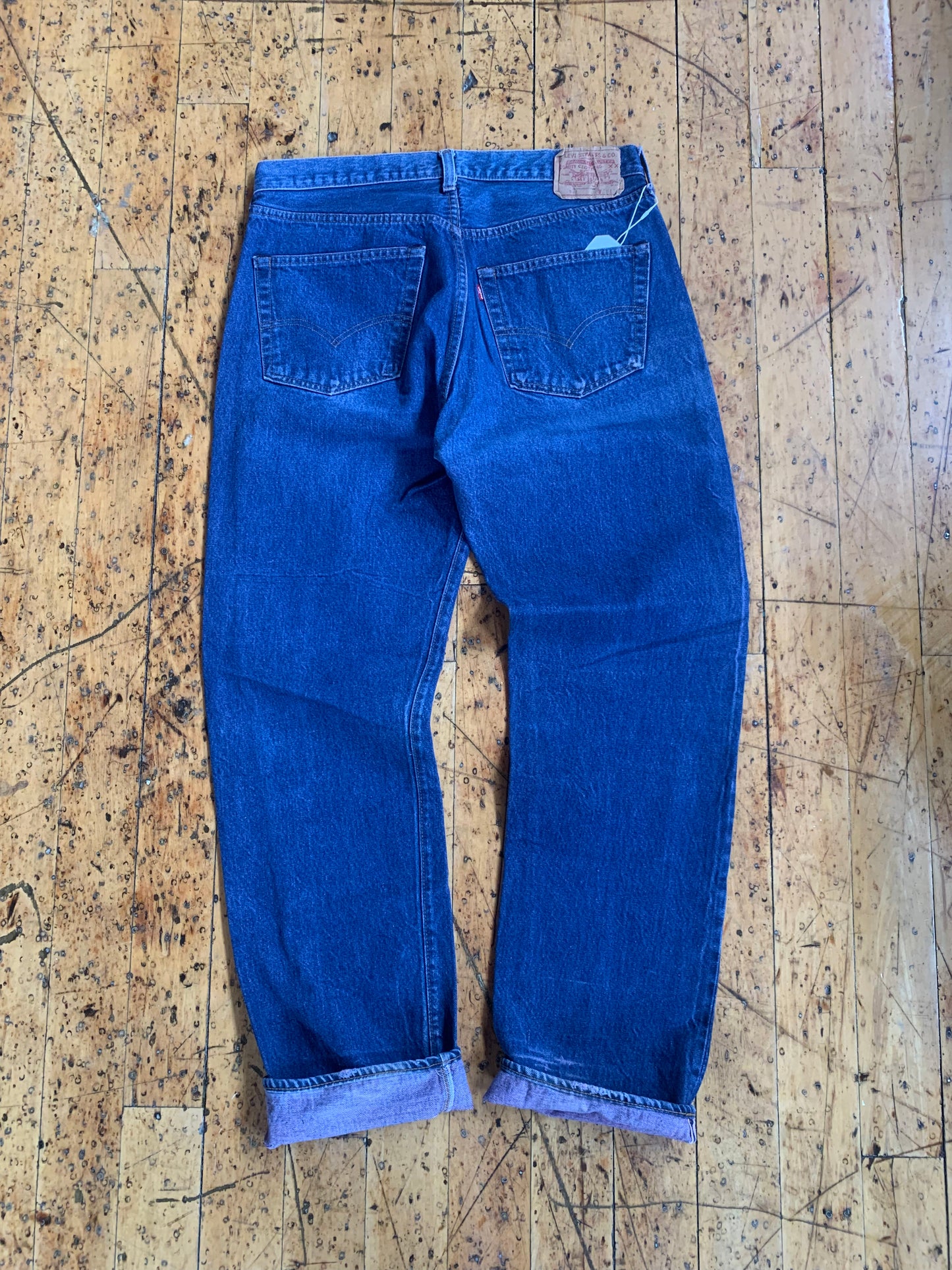34"x32" 1970s Levi's Selvedge 501