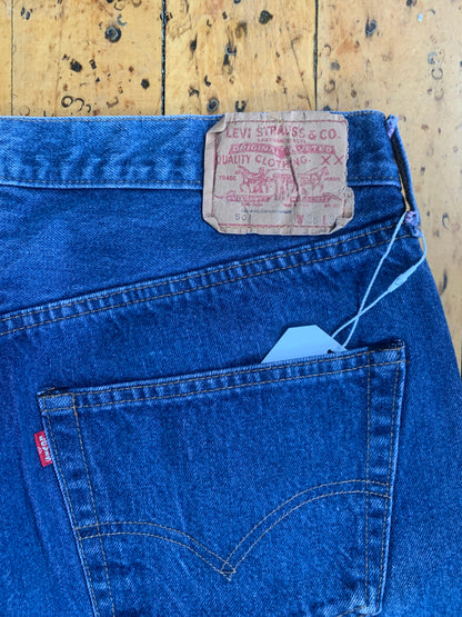 34"x32" 1970s Levi's Selvedge 501