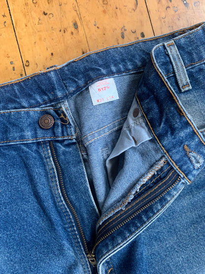 33x33 90s Levi's Orange Tab 517